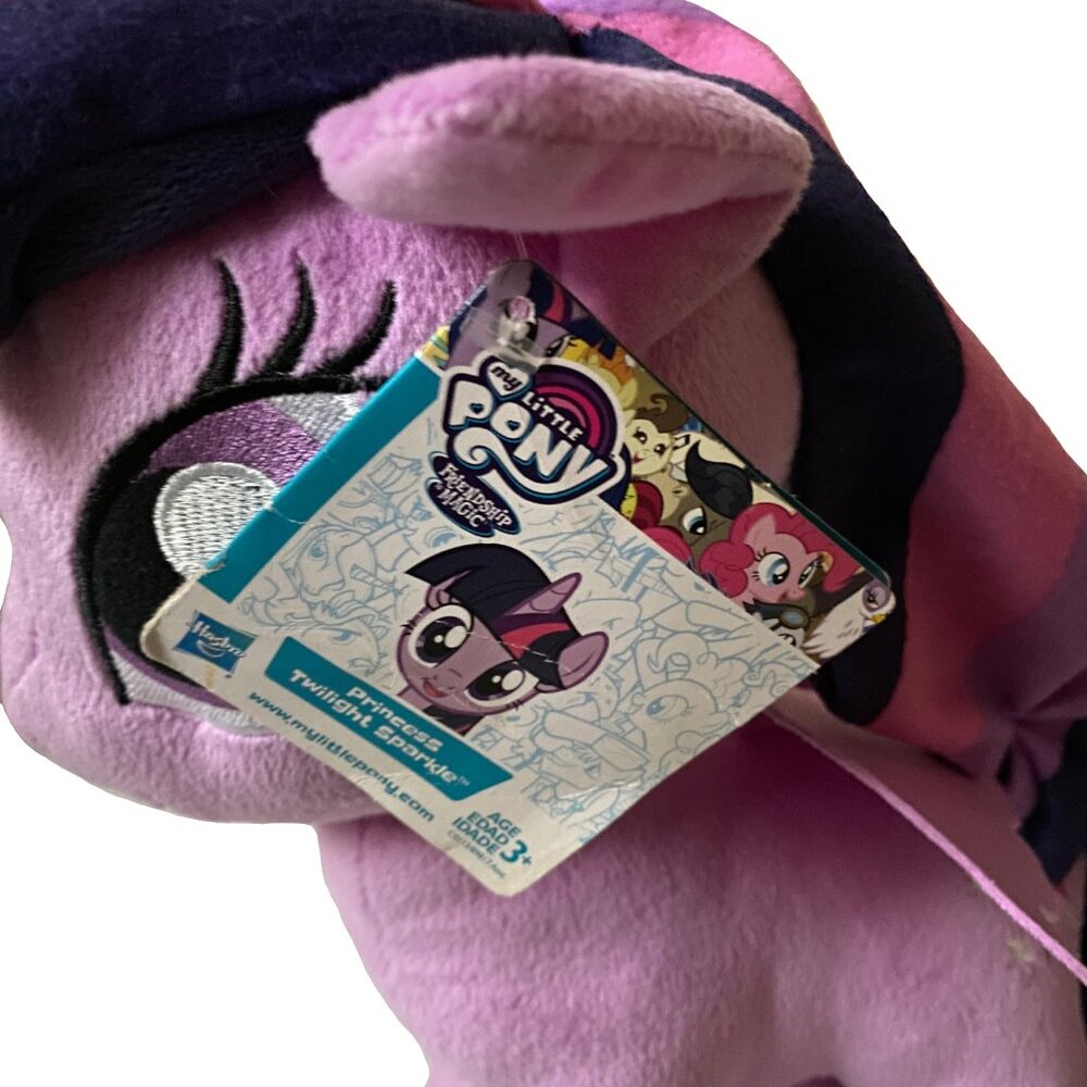 My Little Pony Friendship Is Magic Princess Twilight Sparkle Purple Plush - Picture 5 of 8